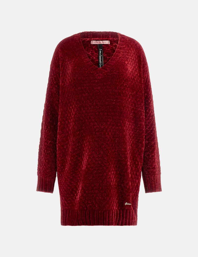 Chenille relaxed fit sweater