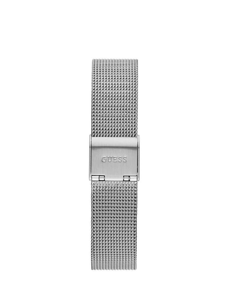 Silver Mesh Watch