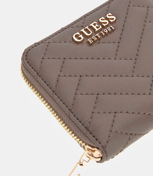 Anning quilted mini wallet