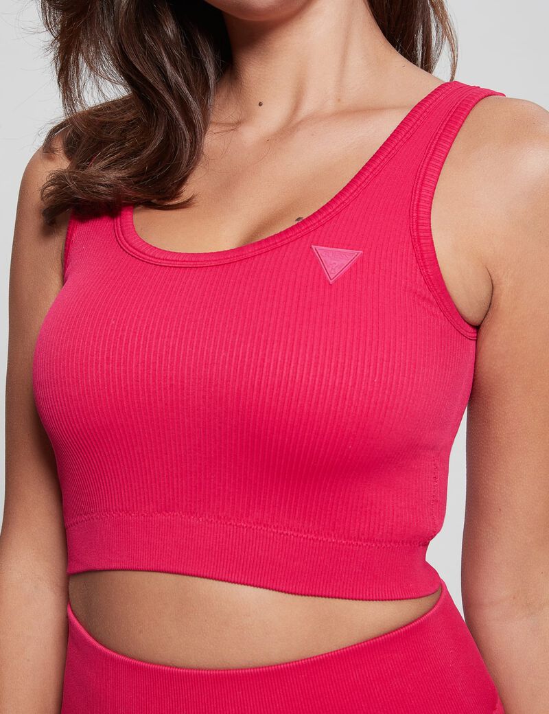 Rib Seamless Active Bra