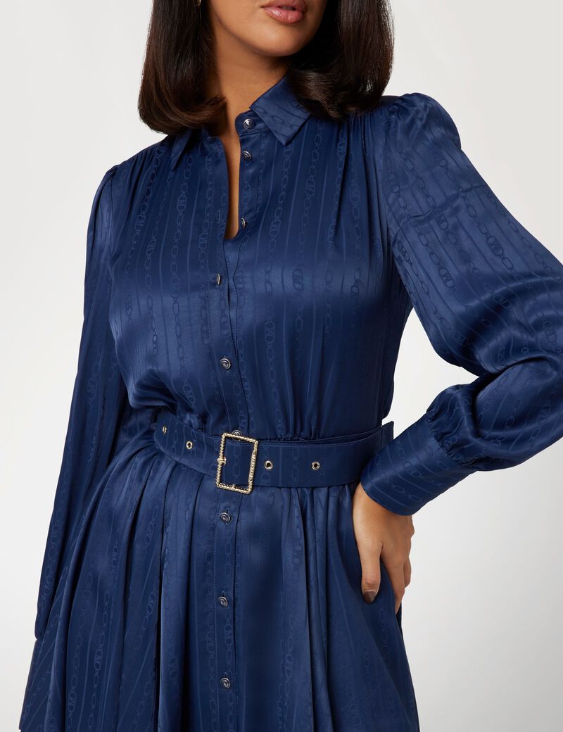 Marciano fit-and-flare mini dress