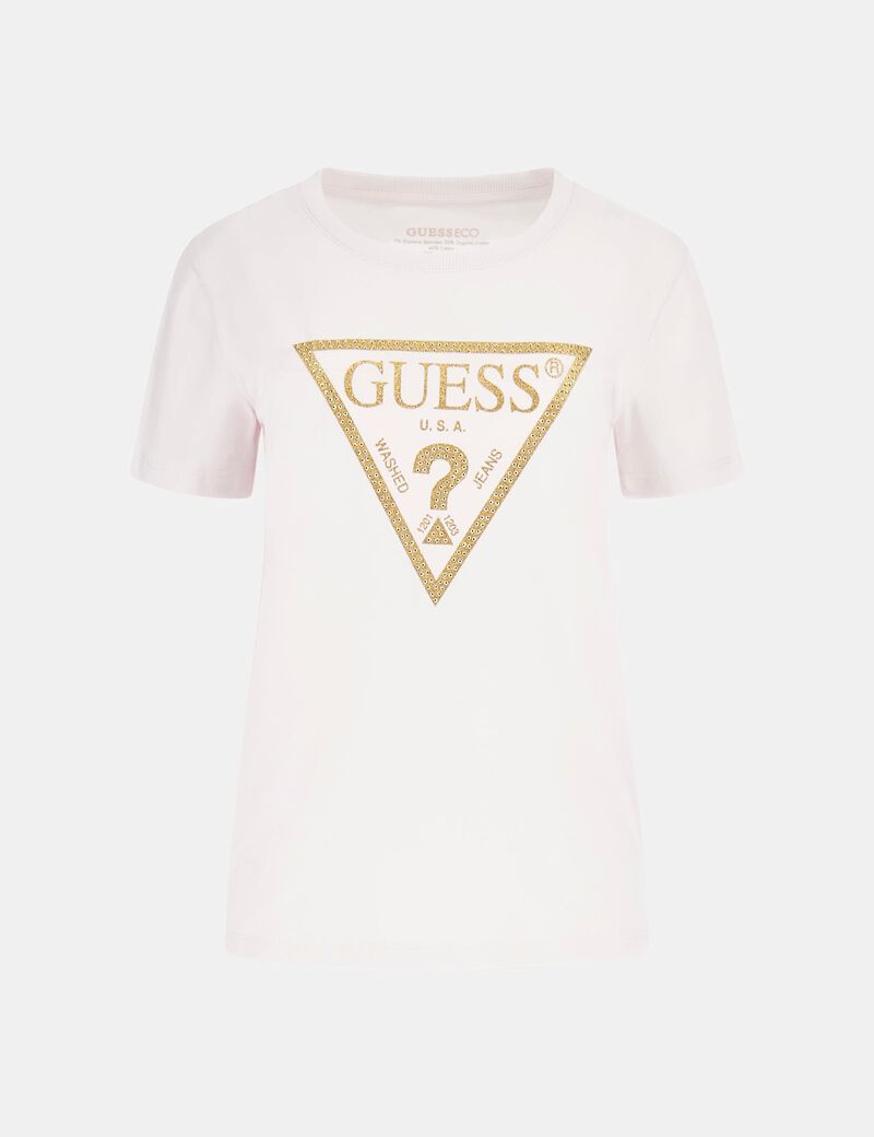 Triangle Logo Stretch T-Shirt