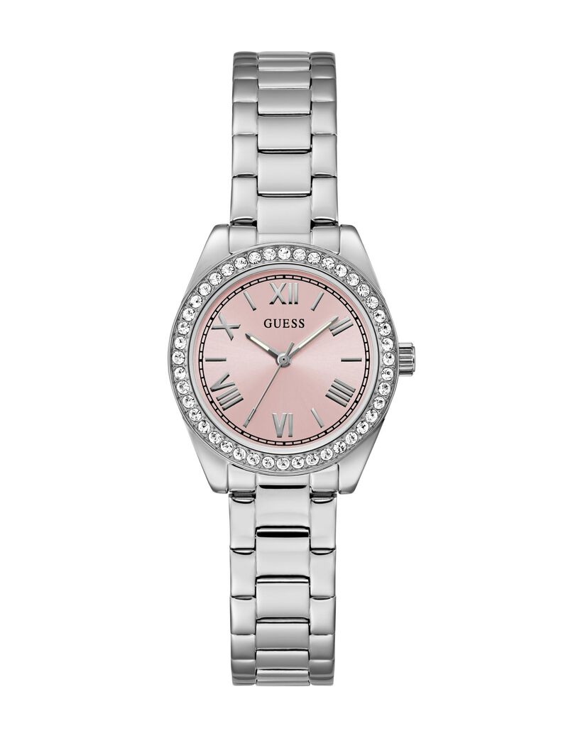 Ladies Silver Tone Analog Watch