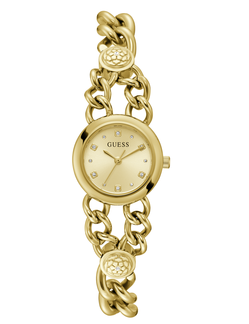 Ladies Gold Tone Analog Watch