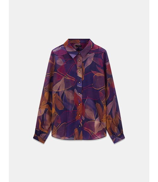guess marciano printed shirt