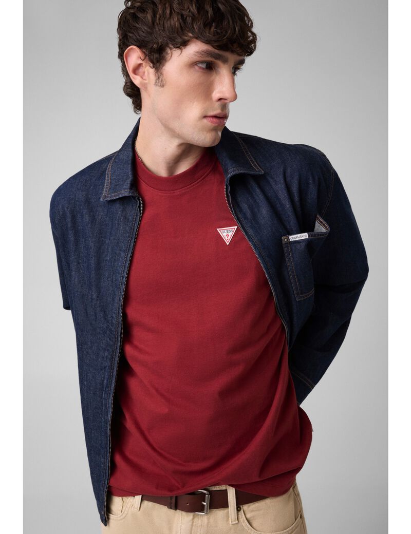 guess oversized mini patch  t shirt