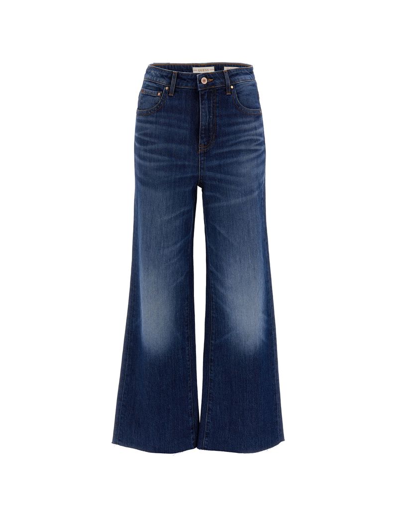 High Rise Wide Leg Denim Pant