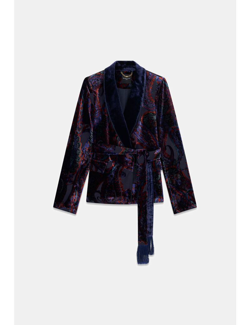 guess marciano belted blazer