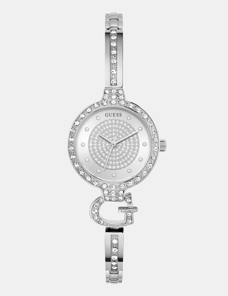 Ladies Silver Tone Analog Watch