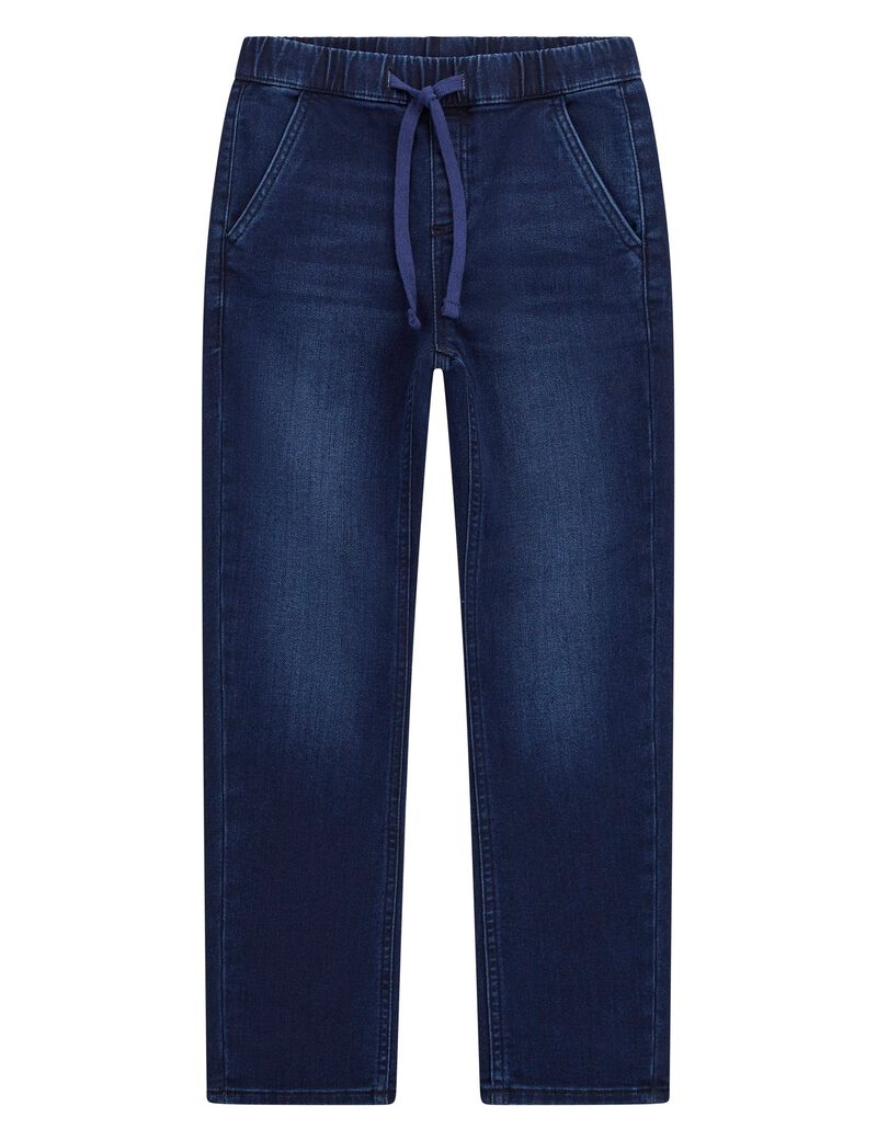 Knit denim chino fit pants