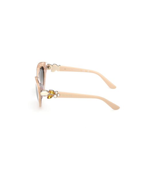 Cat-eye plastic sunglasses