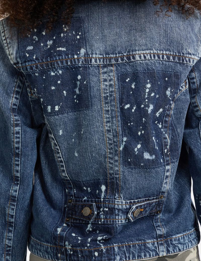 Regular fit denim jacket