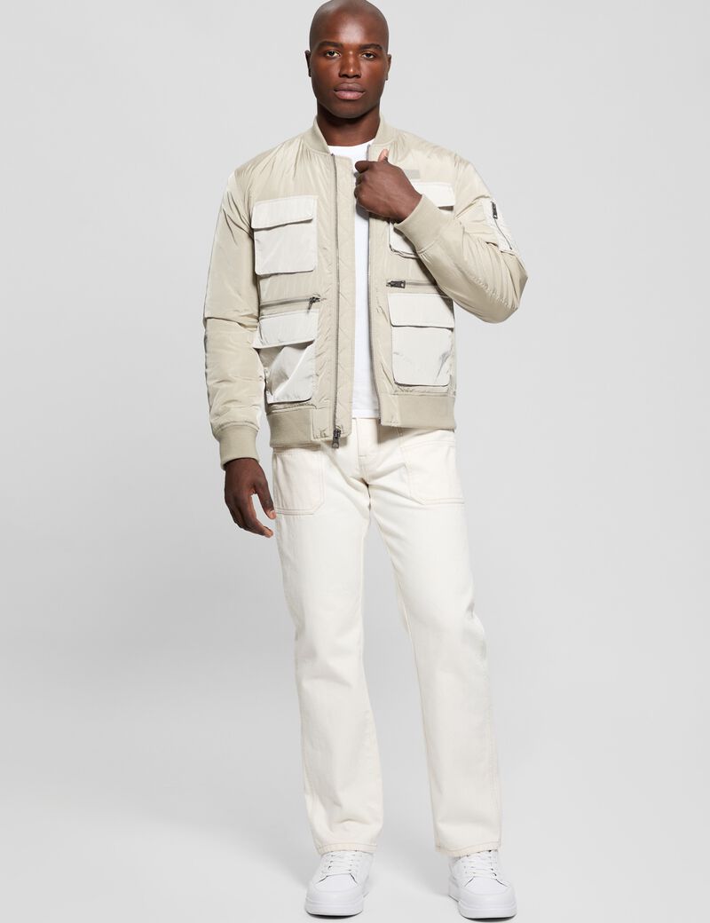 Zip-up technical jacket