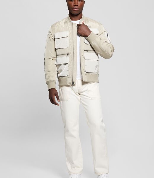 Zip-up technical jacket