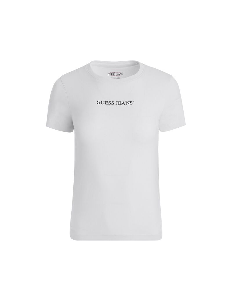 GJ SS CN SLIM LOGO PRINT TEE