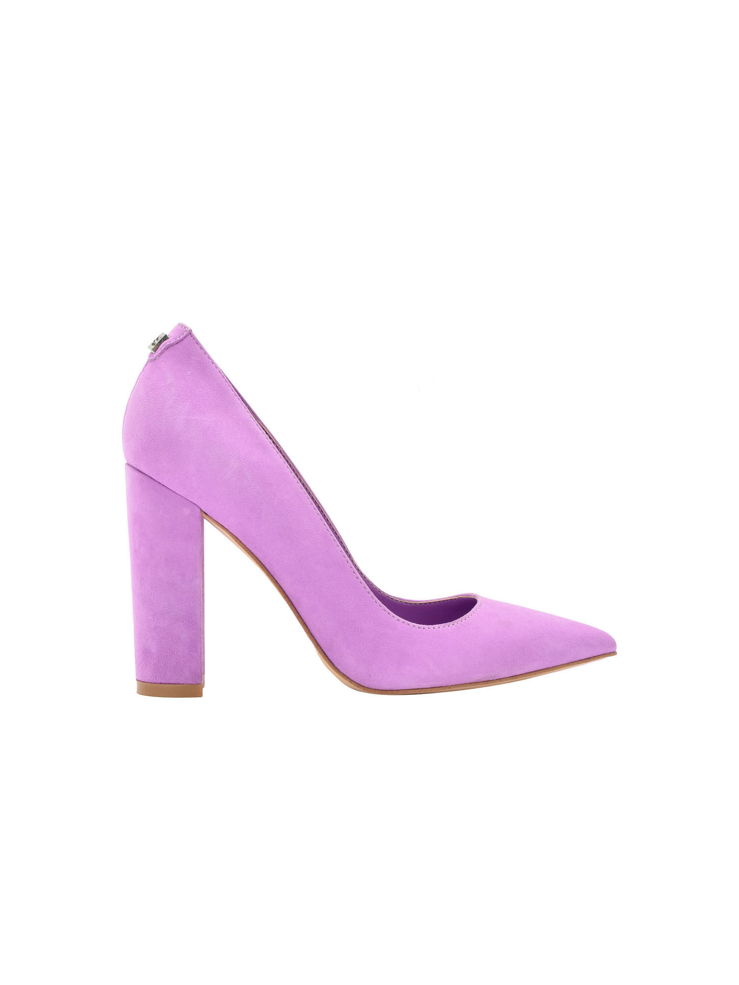 Shop GUESS Online Block Heel Pointy Toe Pump