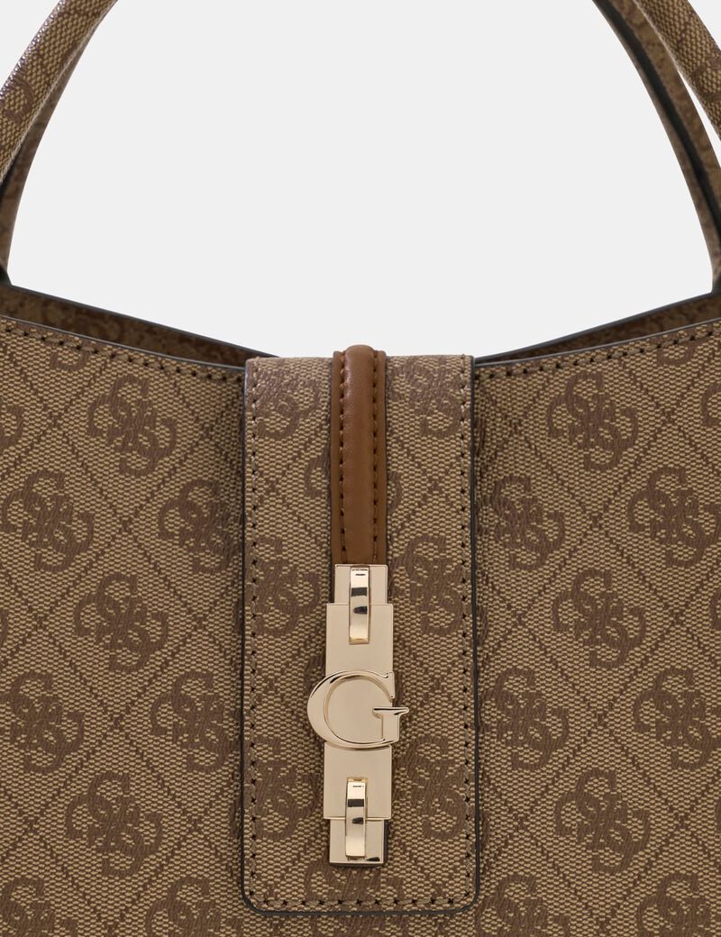 guess yvonne logo tote bag