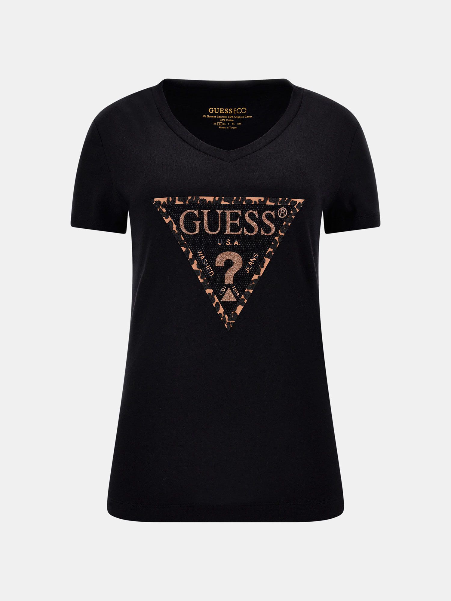 T shirt on sale guess femme