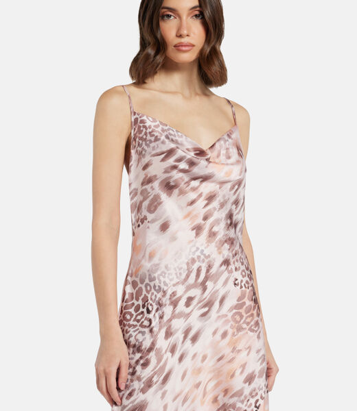 Satin slip dress