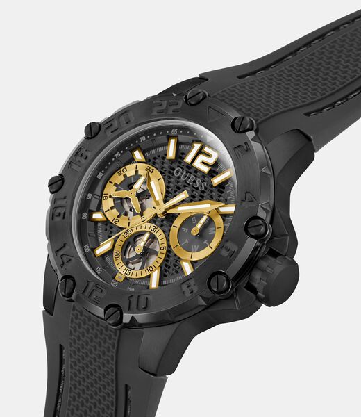Silicone multi-function watch