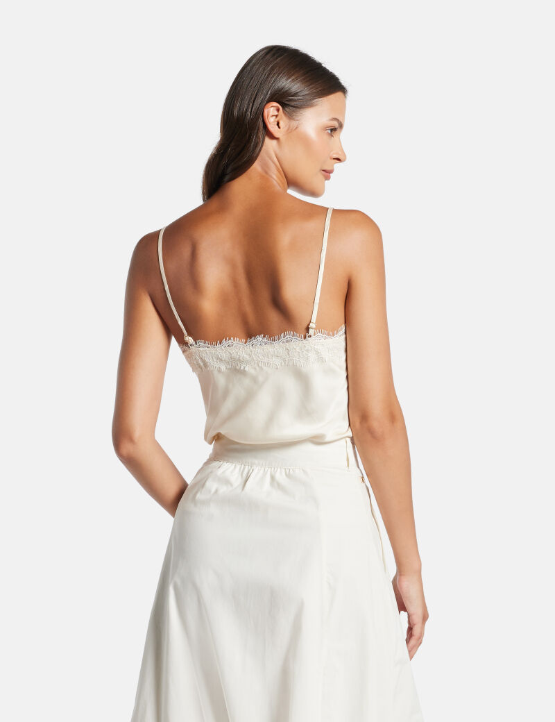 Lacy camisole top