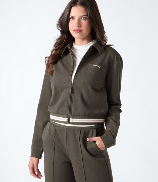 guess viscose blend jacket