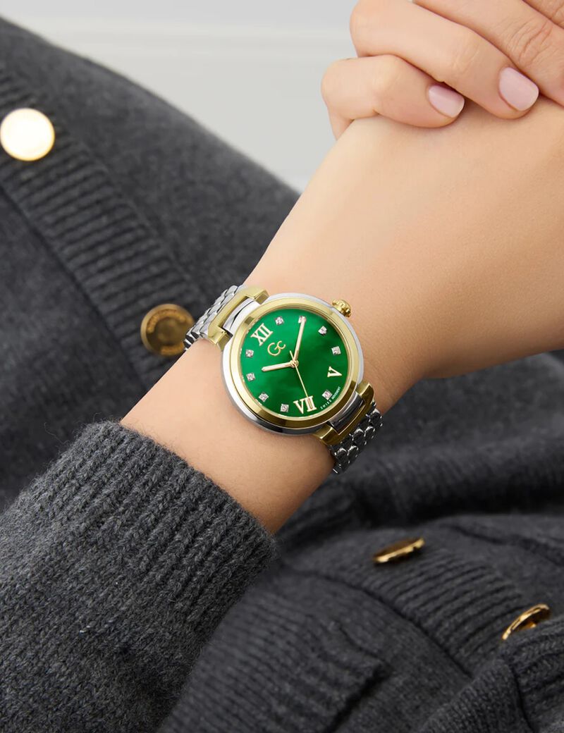 Gc Allure dual tone metal watch