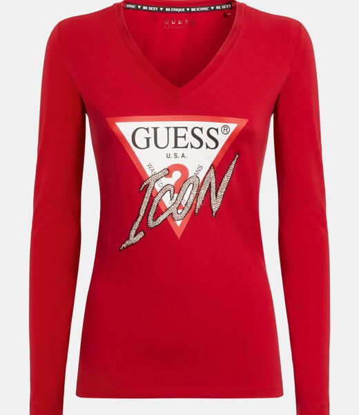 Iconic Rhinestone Triangle T-Shirt