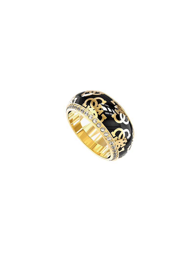 Women's 4G Black Loop Ring