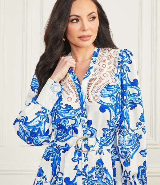 Marciano all over print mini dress