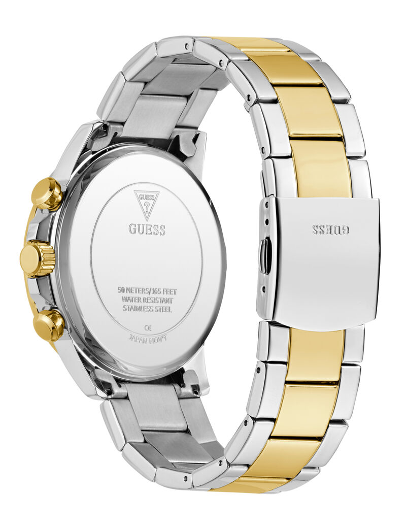 Mens 2-Tone Multi-function Watch
