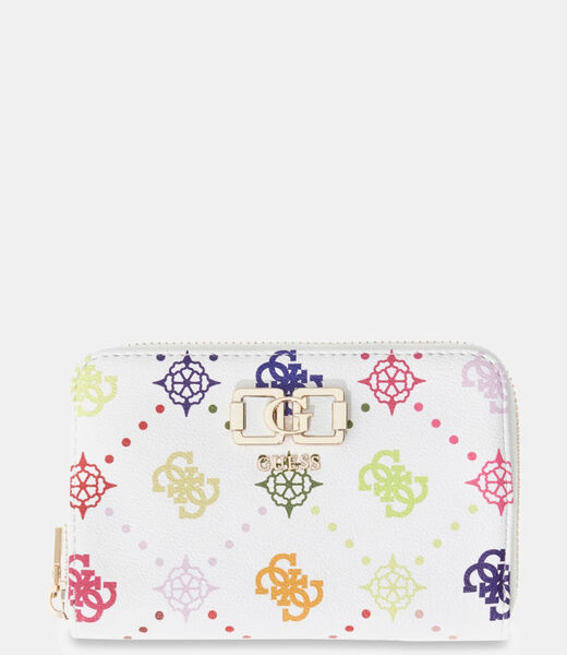 Emelie Logo Medium Zip Around