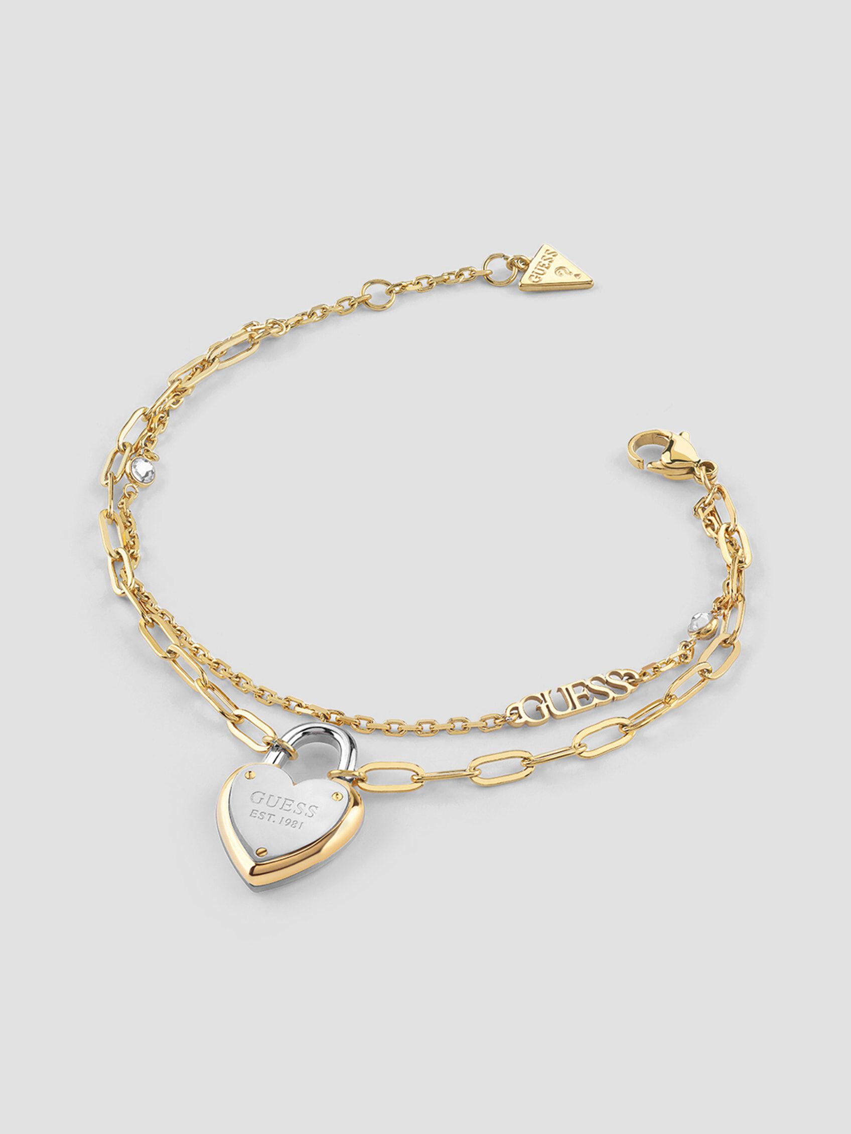 Shop GUESS Online All You Need Is Love bracelet