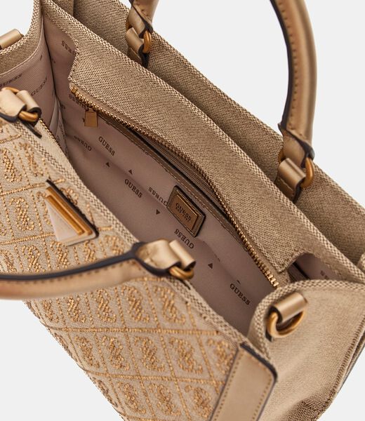 Dili 4G logo rhinestone handbag