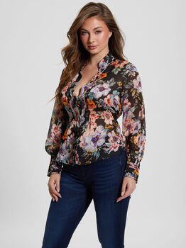 Floral Print Blouse