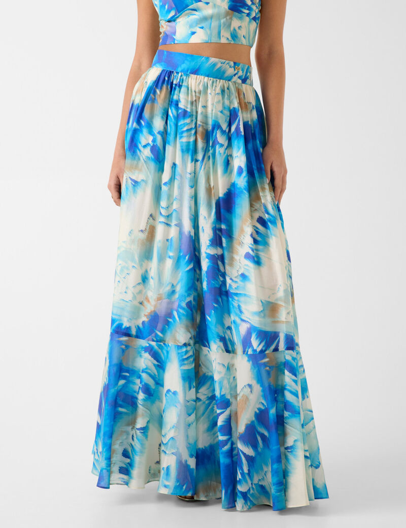 KAT PRINTED MAXI SKIRT