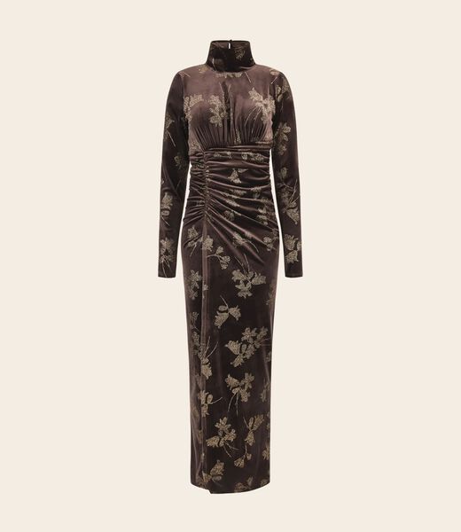 Marciano Velvet Long Dress