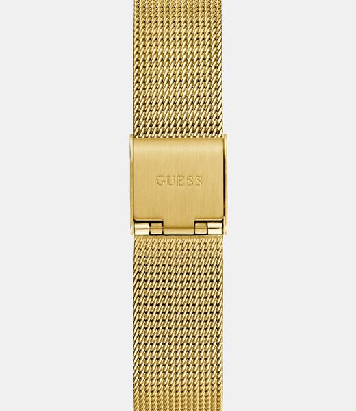 Stainless steel analogue watch