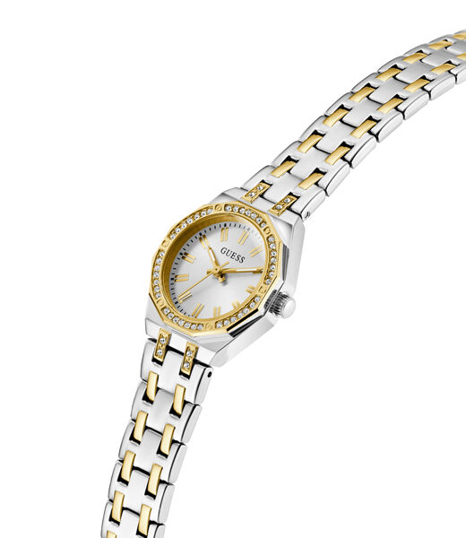 Ladies 2 Tone Round Analog Watch