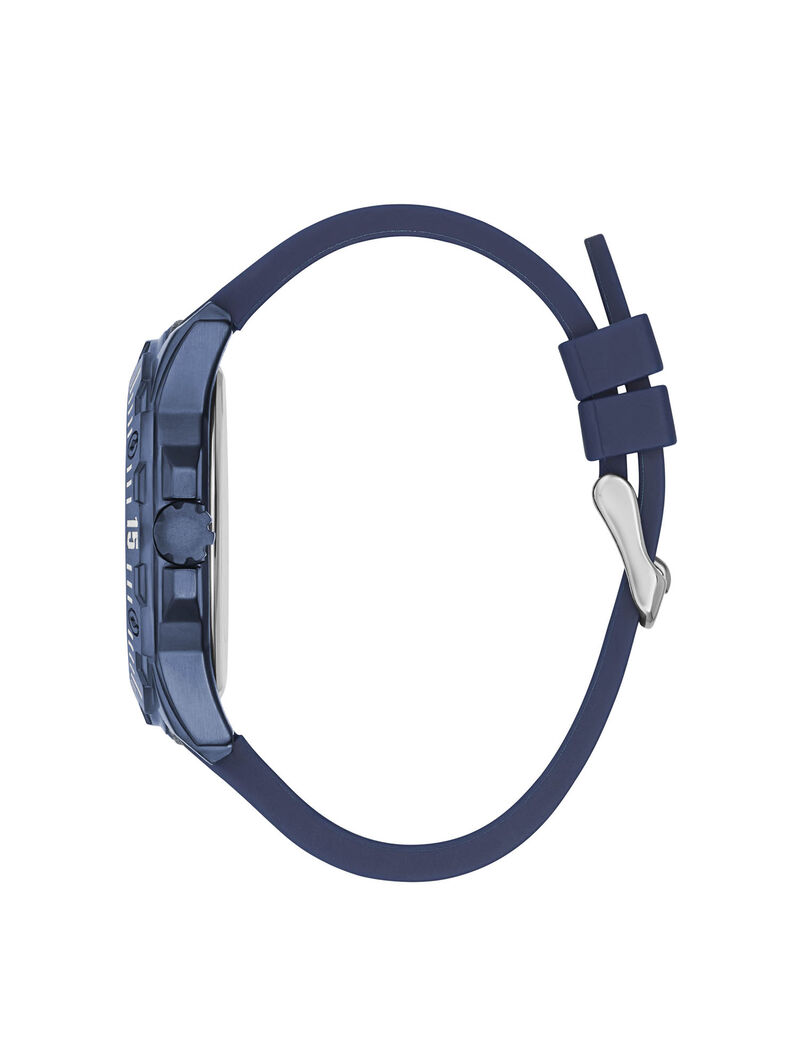 Blue Chronographic Watch