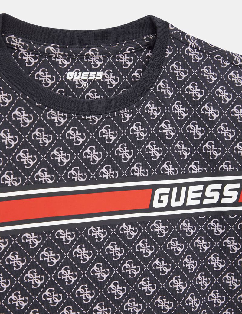 4G logo print stretch t-shirt