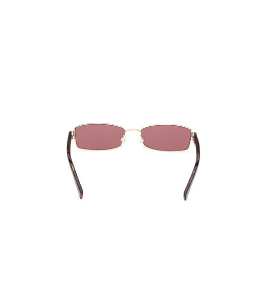 Rectangle metal sunglasses
