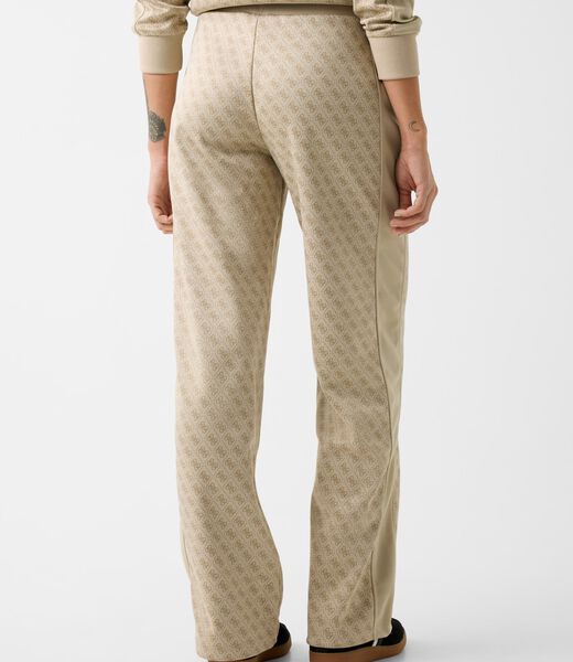 guess logo wide leg pants
