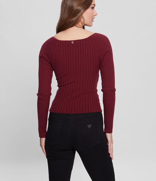 Front Crossover Sweater