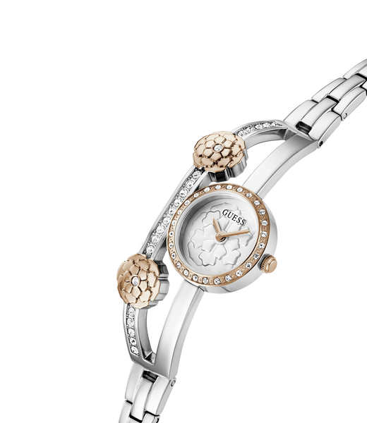 Ladies 2-Tone Rose Gold Tone Analog Watch

