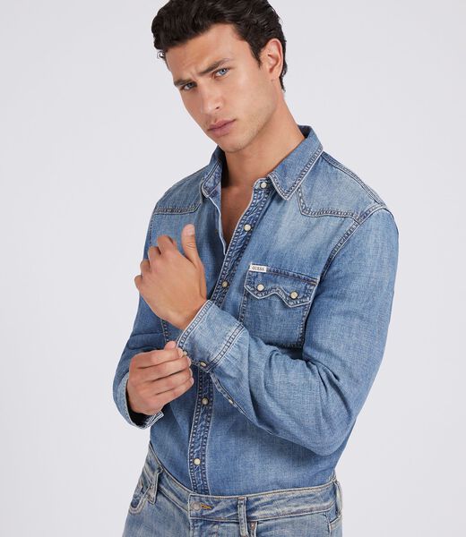 Regular Fit Denim Shirt