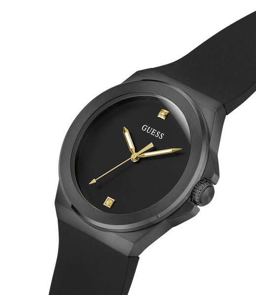 Mens Black Analog Watch
