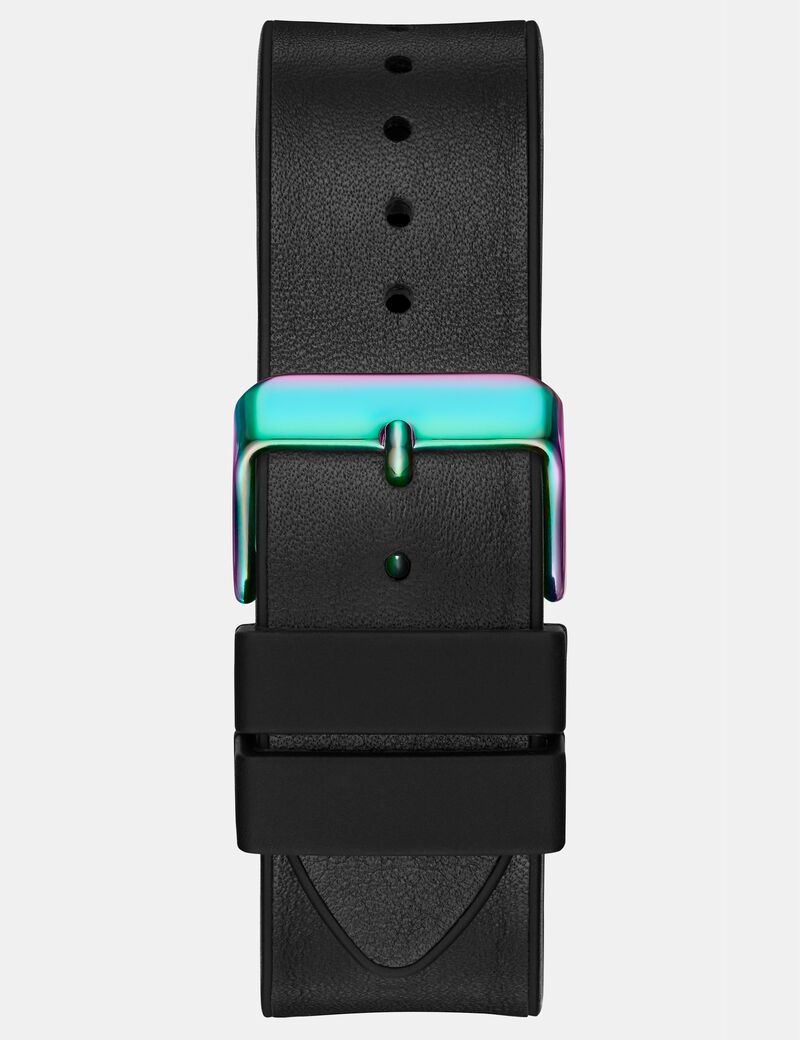 Multi-function genuine leather watch