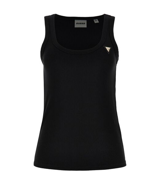 Rib knit tank top