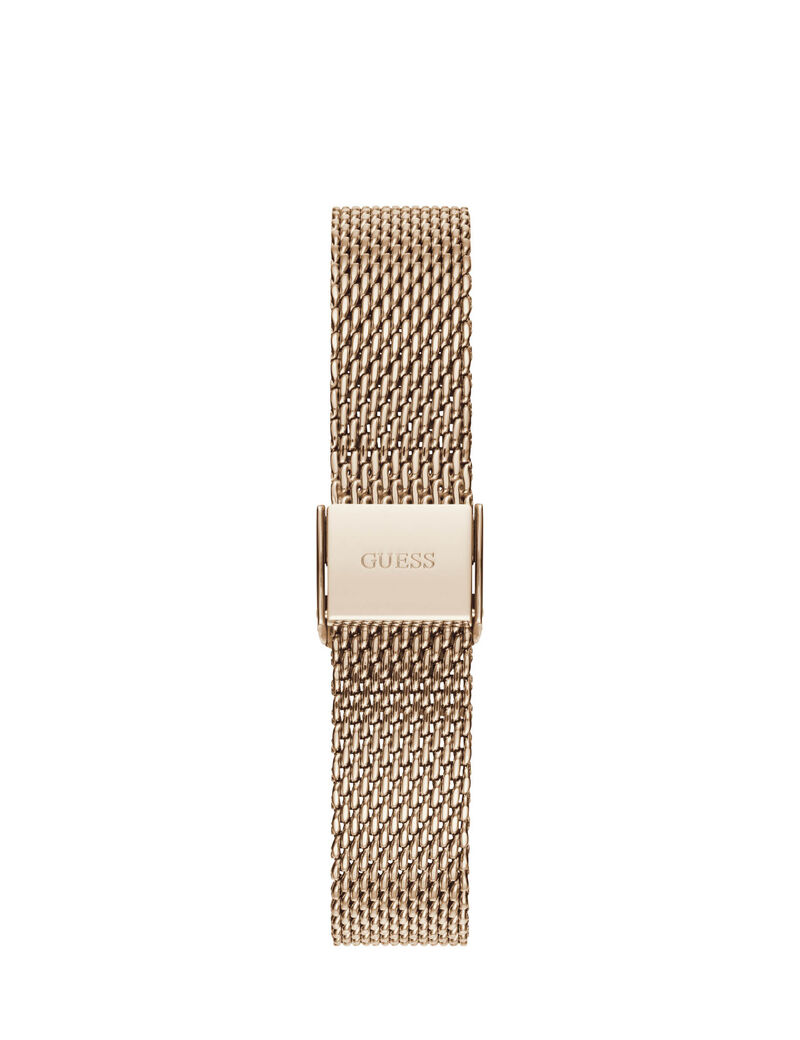 Rose Gold Mesh Watch